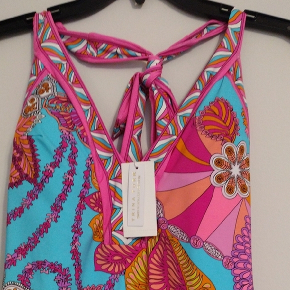 Trina Turk Multicolor One Piece Swimsuit - Picture 2 of 6